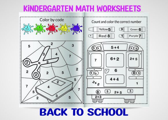 1st Grade Math Worksheets for Kids KDP