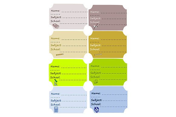 Essential Notebook Labels for Back to School: A Practical Guide