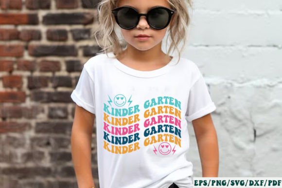 Kinder Garten Retro SVG