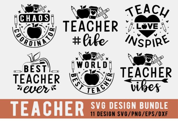 Teacher SVG Bundle & School SVG Bundle: Practical Digital Cut Files for Real-Life Creativity