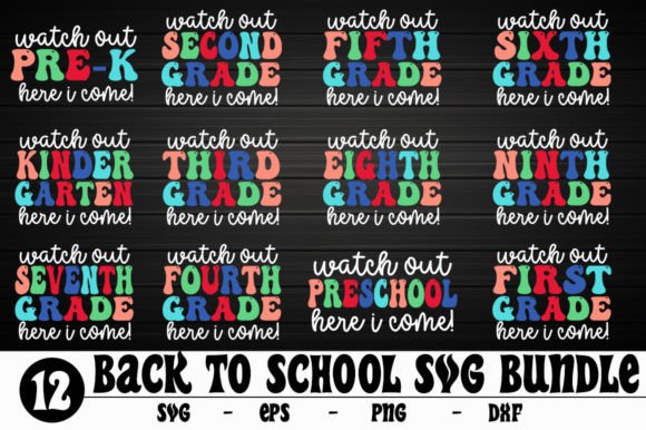 Watch Out Grade Bundle SVG